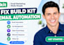 fix build convertkit email automation kit sales funnel workflow welcome email